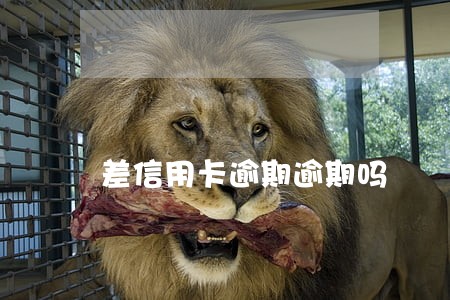差信用卡逾期逾期吗