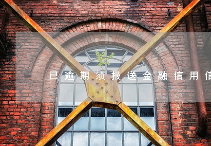 已逾期须报送金融信用信息库 已逾期须报送金融信用信息库