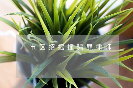 市区招摇撞骗罪律师 市区招摇撞骗罪律师