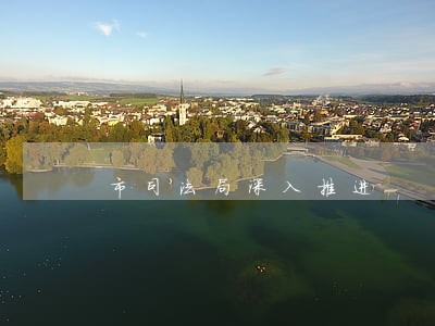 市司法局深入推进 市司法局深入推进