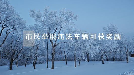 市民举报违法车辆可获奖励 市民举报违法车辆可获奖励