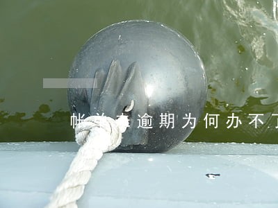 帐单未逾期为何办不了信用卡 帐单未逾期为何办不了信用卡