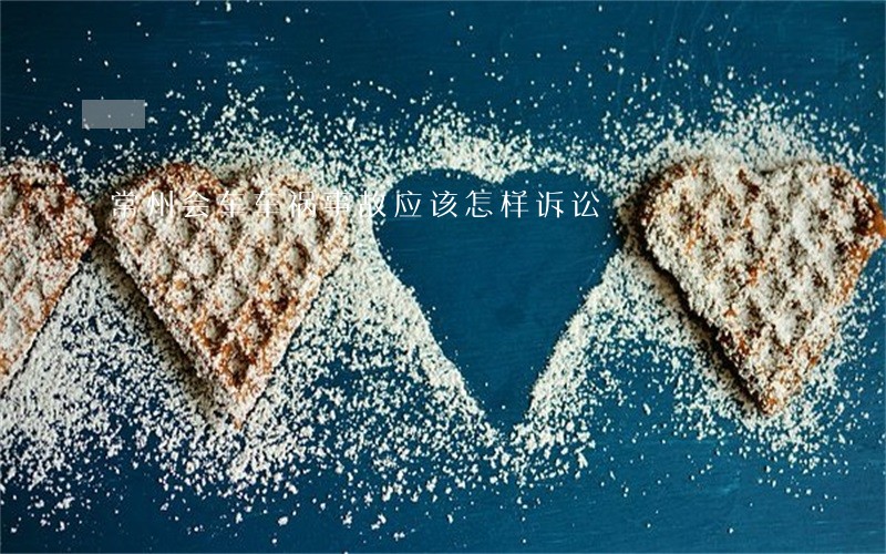 常州会车车祸事故应该怎样诉讼 常州会车车祸事故应该怎样诉讼