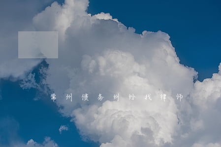 常州债务纠纷找律师 常州债务纠纷找律师