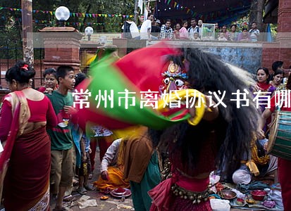 常州市离婚协议书有哪些 常州市离婚协议书有哪些