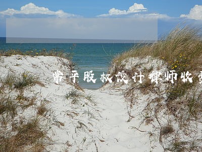 常平股权设计律师收费 常平股权设计律师收费