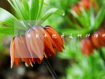 常熟本地开庭辩护律师收费标准 常熟本地开庭辩护律师收费标准