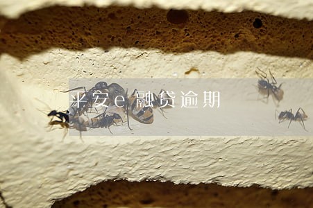 平安e融贷逾期 平安e融贷逾期