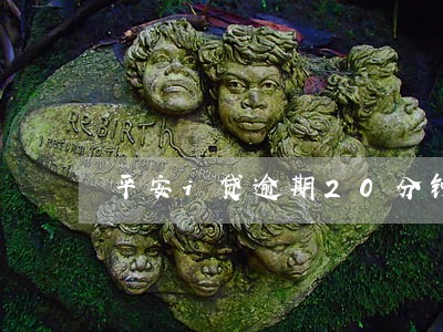 平安i贷逾期20分钟 平安i贷逾期20分钟
