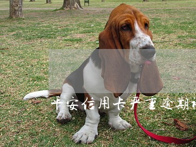 平安信用卡严重逾期被停卡 平安信用卡严重逾期被停卡