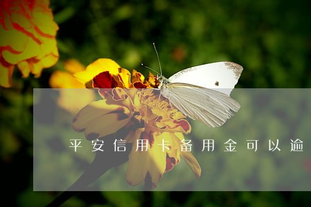 平安信用卡备用金可以逾期吗 平安信用卡备用金可以逾期吗