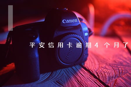 平安信用卡逾期4个月了怎么办