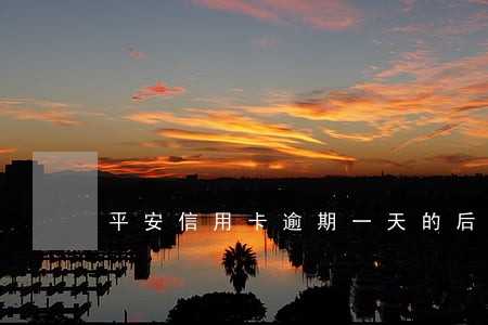 平安信用卡逾期一天的后果