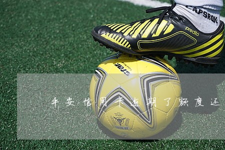 平安信用卡逾期了额度还能用吗