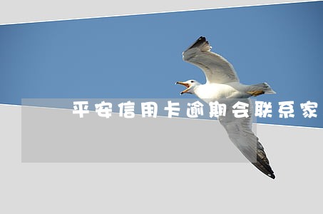 平安信用卡逾期会联系家人 平安信用卡逾期会联系家人
