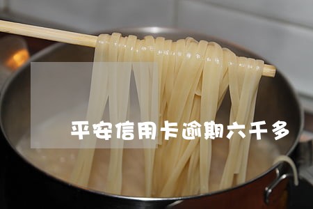 平安信用卡逾期六千多 平安信用卡逾期六千多