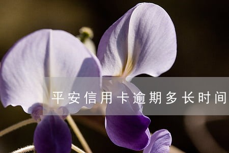 平安信用卡逾期多长时间能取消