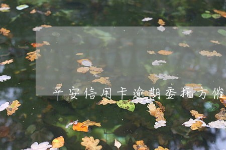 平安信用卡逾期委托方催收 平安信用卡逾期委托方催收