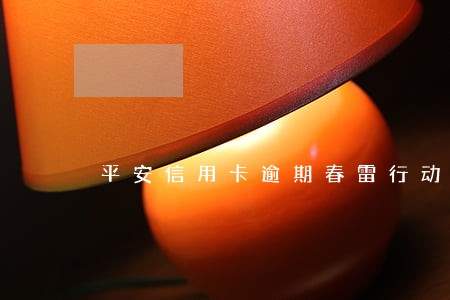 平安信用卡逾期春雷行动