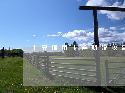 平安信用卡逾期没收到传票 平安信用卡逾期没收到传票
