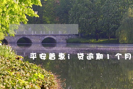 平安普惠i贷逾期1个月了 平安普惠i贷逾期1个月了