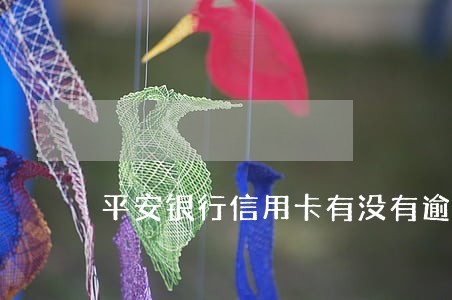 平安银行信用卡有没有逾期记录
