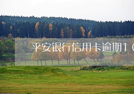平安银行信用卡逾期10天 平安银行信用卡逾期10天