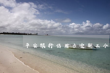 平安银行信用卡逾期三个月可以吗