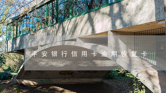平安银行信用卡逾期恢复卡 平安银行信用卡逾期恢复卡
