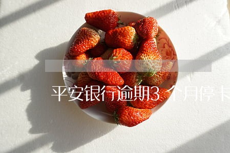 平安银行逾期3个月停卡 平安银行逾期3个月停卡