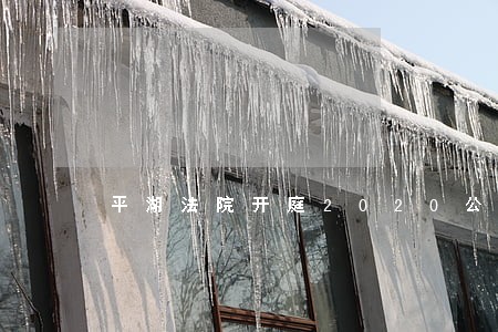 平湖法院开庭2020公告 平湖法院开庭2020公告