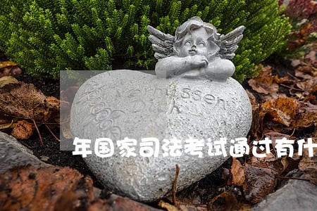 年国家司法考试通过有什么用 年国家司法考试通过有什么用