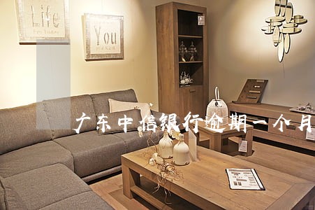 广东中信银行逾期一个月 广东中信银行逾期一个月