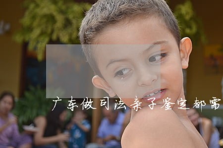 广东做司法亲子鉴定都需要什么 广东做司法亲子鉴定都需要什么