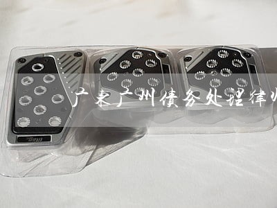 广东广州债务处理律师在线咨询 广东广州债务处理律师在线咨询