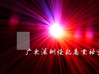广东深圳侵犯商业秘密罪律师找谁 广东深圳侵犯商业秘密罪律师找谁
