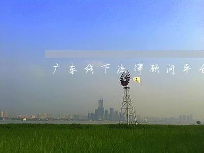 广东线下法律顾问平台 广东线下法律顾问平台