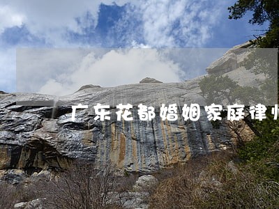 广东花都婚姻家庭律师 广东花都婚姻家庭律师