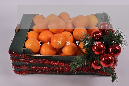 广发4万额度逾期3个月 广发4万额度逾期3个月