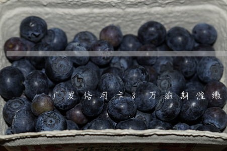 广发信用卡8万逾期催缴函 广发信用卡8万逾期催缴函