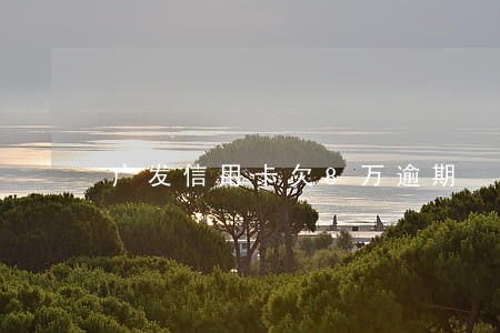 广发信用卡欠8万逾期 广发信用卡欠8万逾期