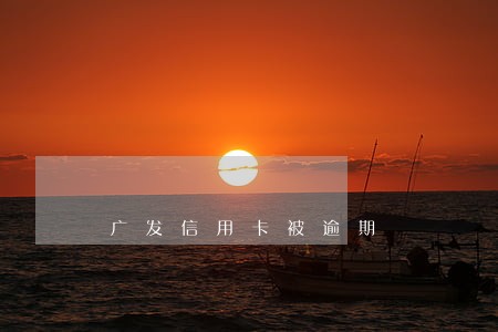 广发信用卡被逾期