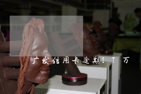 广发信用卡逾期17万 广发信用卡逾期17万