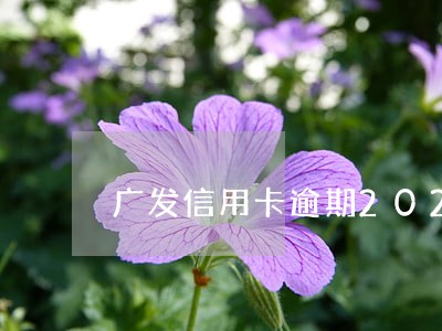 广发信用卡逾期2021新规 广发信用卡逾期2021新规