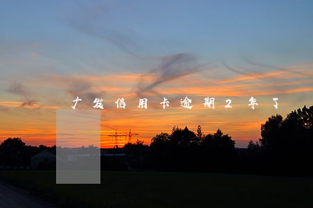 广发信用卡逾期2年了 广发信用卡逾期2年了