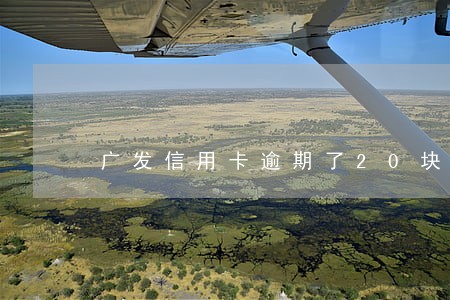 广发信用卡逾期了20块钱 广发信用卡逾期了20块钱