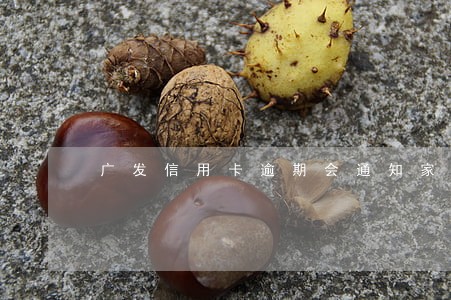 广发信用卡逾期会通知家人吗 广发信用卡逾期会通知家人吗