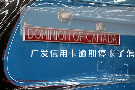 广发信用卡逾期停卡了怎么办