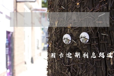 广发信用卡逾期利息超过本金 广发信用卡逾期利息超过本金