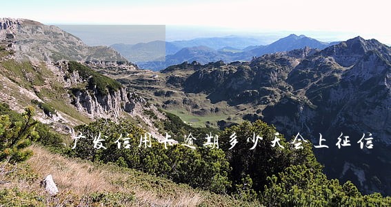 广发信用卡逾期多少天会上征信